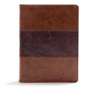 CSB Study Bible, Mahogany LeatherTouch, Indexed Faithful and True