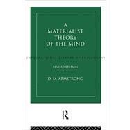 A Materialist Theory of the Mind