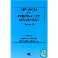 Advances in Personality Assessment: Volume 10