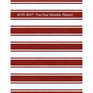 2 Year Monthly 2016-2017 Planner,9781523688050