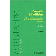 Conseils à l'officine