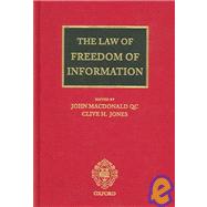 The Law of Freedom of Information  Main Work and First Cumulative Supplement