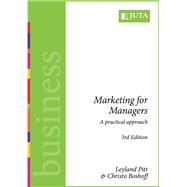 Marketing for Managers: A Practical Approach