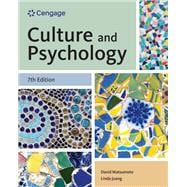 Culture and Psychology,9780357658055