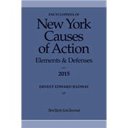 Encyclopedia of New York Causes of Action