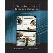 Basic Statistical Ideas for Managers (with CD-ROM)