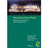 Hemodynamical Flows