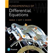 Fundamentals of Differential Equations (Print Offer Edition)