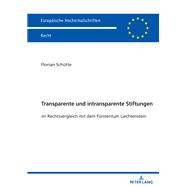 Transparente und intransparente Stiftungen