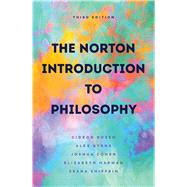 The Norton Introduction to Philosophy, 3rd edition book cover, ISBN 9780393538069
