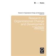 Research in Organizational Change and Development