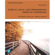 Ethical, Legal, and Professional Issues in Counseling [Rental Edition]