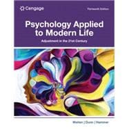 Cengage Infuse for Weiten/Dunn/Hammer's Psychology Applied to Modern Life: Adjustment in the 21st Century, 1 term Instant Access