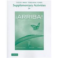 Supplementary Activities for ¡Arriba! Comunicación y cultura