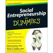 Social Entrepreneurship For Dummies