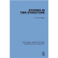 Studies in Tier Structure