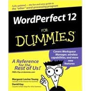 WordPerfect 12 For Dummies