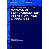 Manual of Standardization in the Romance Languages