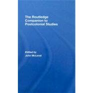 The Routledge Companion to Postcolonial Studies