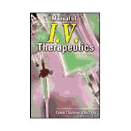 Manual of I. V. Therapeutics