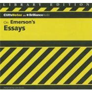 CliffsNotes on Emerson's Essays: Library Edition