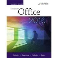 Marquee Series: Microsoft Office 2016 - Text and access card with eBook 12-month online access