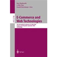 Electronic Commerce and Web Technologies : B 4th International Conference, Ec-Web 2003, Prague, Czech Republic, September 2003 Proceedings