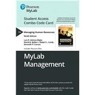 MyLab Management with Pearson eText -- Combo Access Card -- for Managing Human Resources