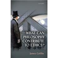 What Can Philosophy Contribute To Ethics?