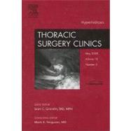 Hyperhidrosis : An Issue of Thoracic Surgery Clinics