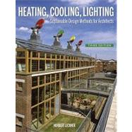 Heating, Cooling, Lighting : Sustainable Design Methods for Architects