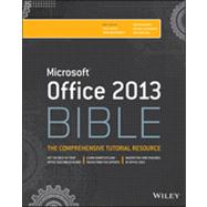 Microsoft Office 2013 Bible