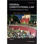 Federal Constitutional Law: A Contemporary View,9780455248097