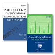 Common Errors in Statistics (and How to Avoid Them), Second Edition + Introduction to Statistics Through Resampling Methods and R/S-PLUS Set
