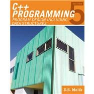 C++ Programming : Program Design Including Data Structures