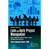 Lean and Agile Project Management book cover, ISBN 9781041018100