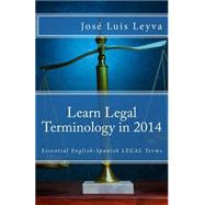Learn Legal Terminology in 2014