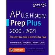 AP U.S. History Prep Plus 2020 & 2021 3 Practice Tests + Study Plans + Review + Online
