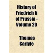 History of Friedrich II of Prussia