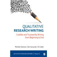 Qualitative Research Writing