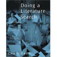 Doing a Literature Search : A Comprehensive Guide for the Social Sciences