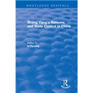 Revival: Shang yang's reforms and state control in China. (1977)