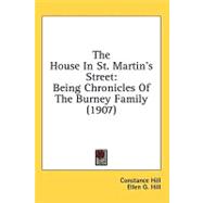 House in St Martin's Street : Being Chronicles of the Burney Family (1907)