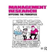 Management Research: Applying the Principles