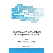 Properties and Applications of Amorphous Materials