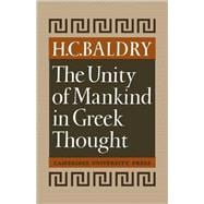 The Unity of Mankind in Greek Thought