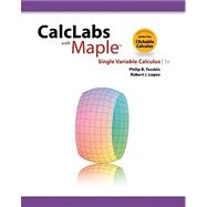 CalcLabs with Maple for Stewart’s Single Variable Calculus, 7th