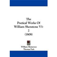 Poetical Works of William Shenstone V1-2
