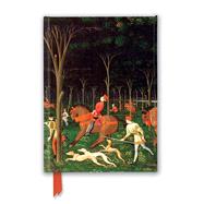 Ashmolean Museum - the Hunt by Paolo Uccello Foiled Journal