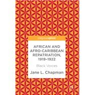 African and Afro-caribbean Repatriation, 1919-1922